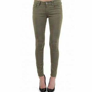 PAIGE Green Verdugo Ankle Jeans